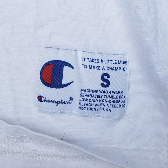 Champion White Graphic T-Shirt - Picture 2 of 3